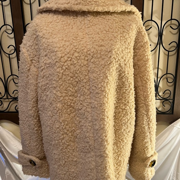 Free People Tan Teddy Jacket - Picture 2 of 6